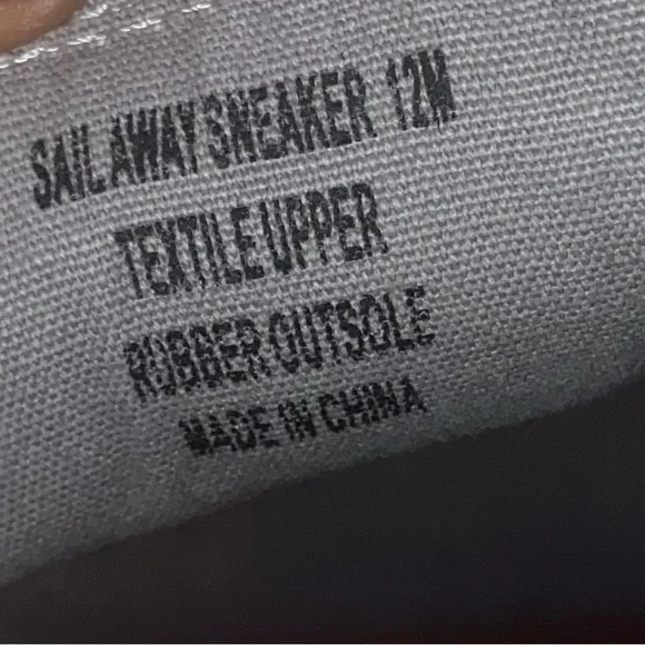 johnnieO Sail Away Sneakers Grey Size 12 NWOT - Picture 6 of 11